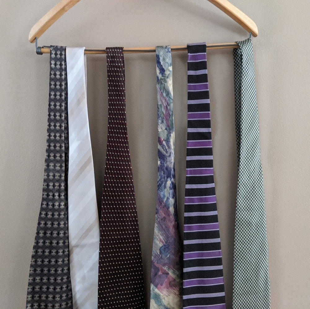 6 tie bundle, Ralph Lauren, Tommy Hilfiger, etc - Picture 2 of 11